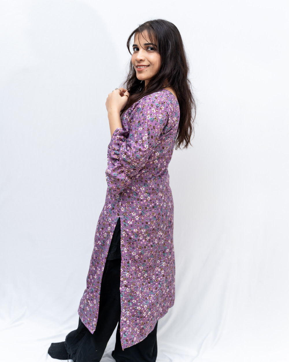 Women's Printed Cotton Top | Casual Floral Patterns